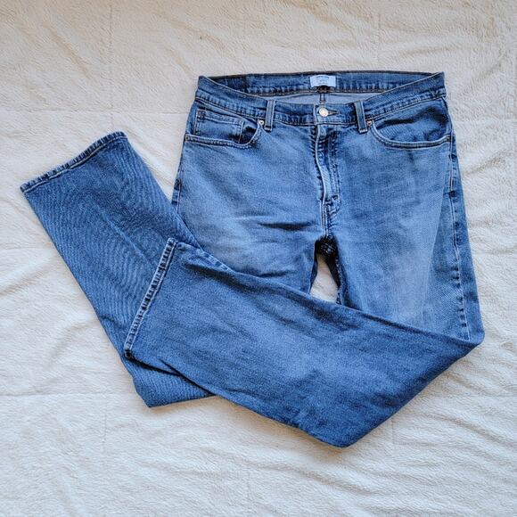 Levis Denizen Mens 34x32 285 Relaxed Fit Bootcut Jeans - Picture 1 of 6
